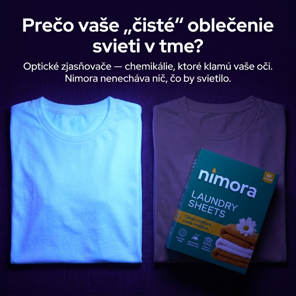 Pásiky do práčky bez chémie — Nimora | 60 praní, papierový obal