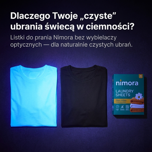 Pásiky do práčky bez chémie — Nimora | 60 praní, papierový obal