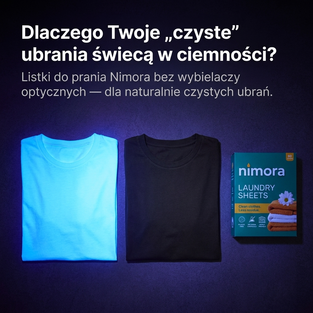 Pásiky do práčky bez chémie — Nimora | 60 praní, papierový obal