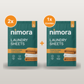 Pásiky do práčky 2+1 zadarmo — Nimora | 180 praní, papierový obal